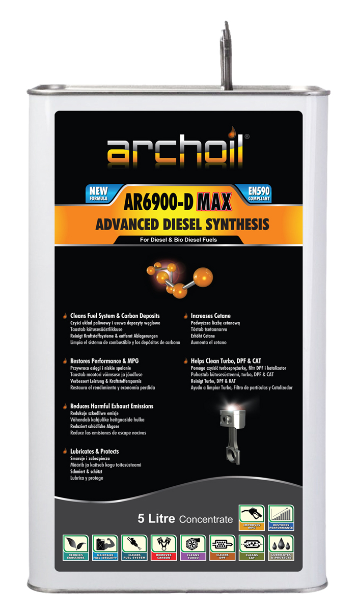 Archoil AR6900-D Max Advanced Diesel Fuel Synthesis - 5 Litres
