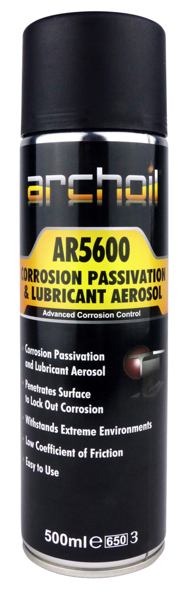 Archoil AR5600 Corrosion Passivation & Lubricant Aerosol - 500ml Aerosol