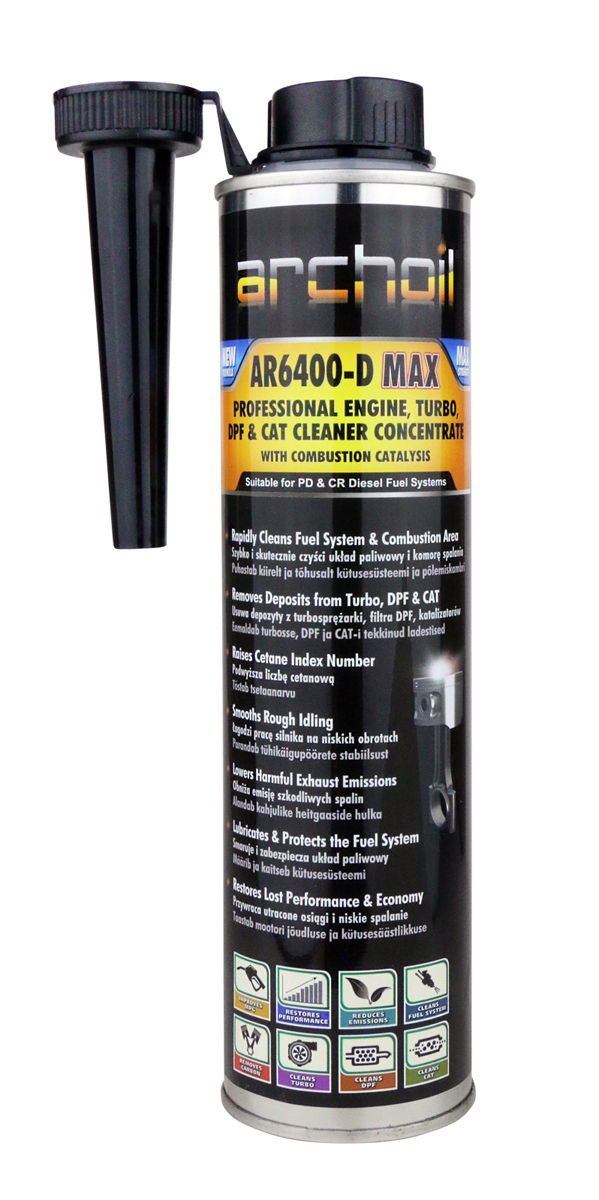 Archoil AR6400-D MAX Engine, Turbo, DPF & CAT Cleaner