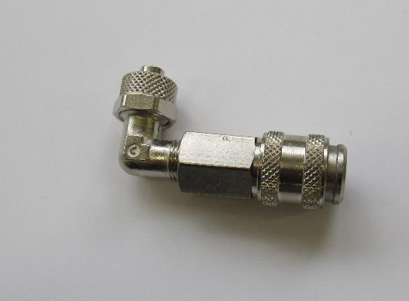 Connecting Coupling W/L Piece for Hose 8x6 for VAS 5234 and VAG 1869/4 - 800256829