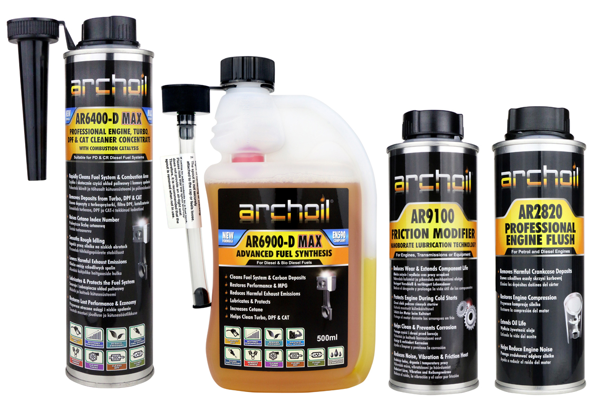 Archoil Professional Diesel Service Pack for diesel engines.