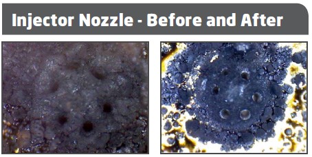 Injector Nozzle - Before and After