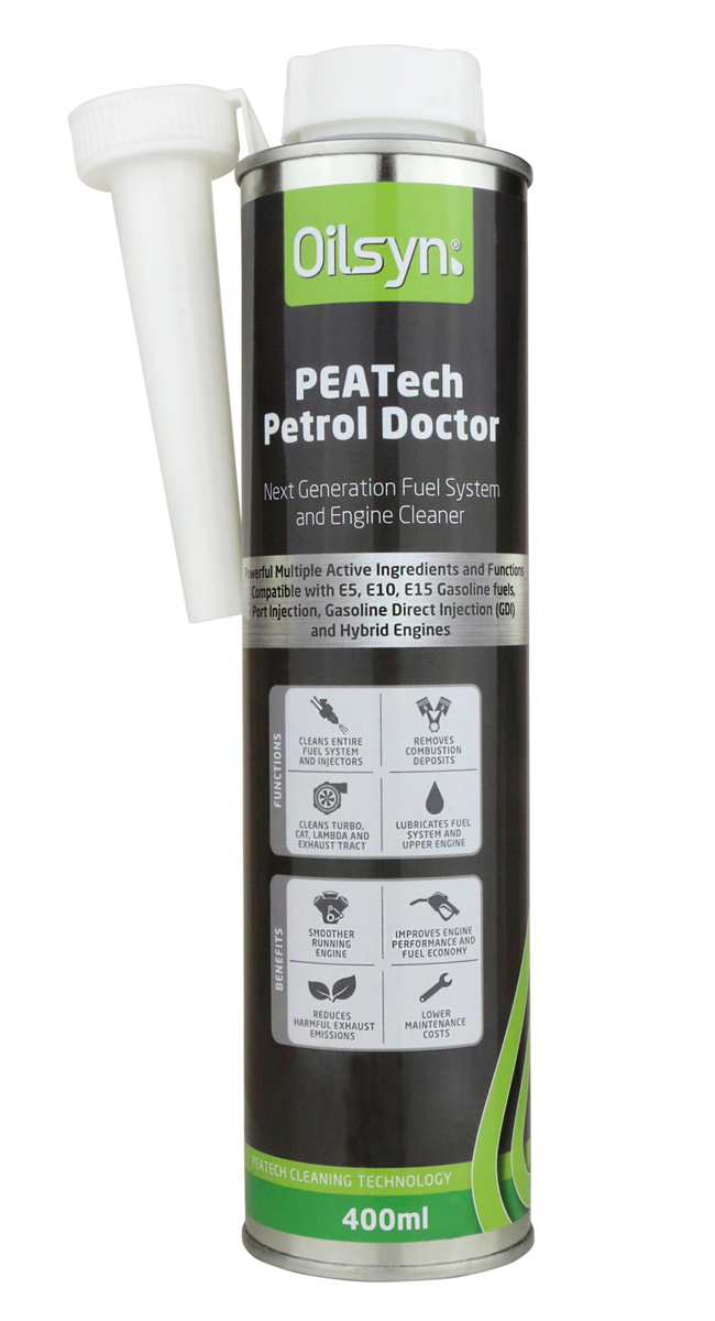 Oilsyn PEATech Petrol Doctor Fuel System & Engine Cleaner - 400ml