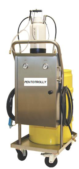 Pentotrolly Front - 800256584 Brake Bleeding and Filling Machine