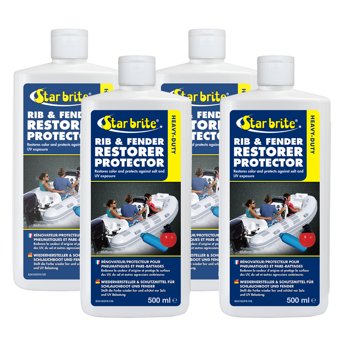 Star Brite Inflatable Boat Rib & Fender Restorer Protector