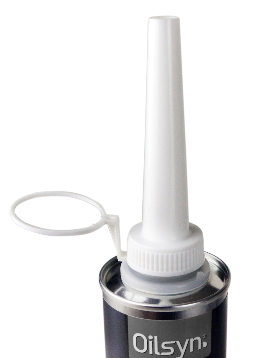 White Funnel for Oilsyn CarbonCode Diesel Doctor attached