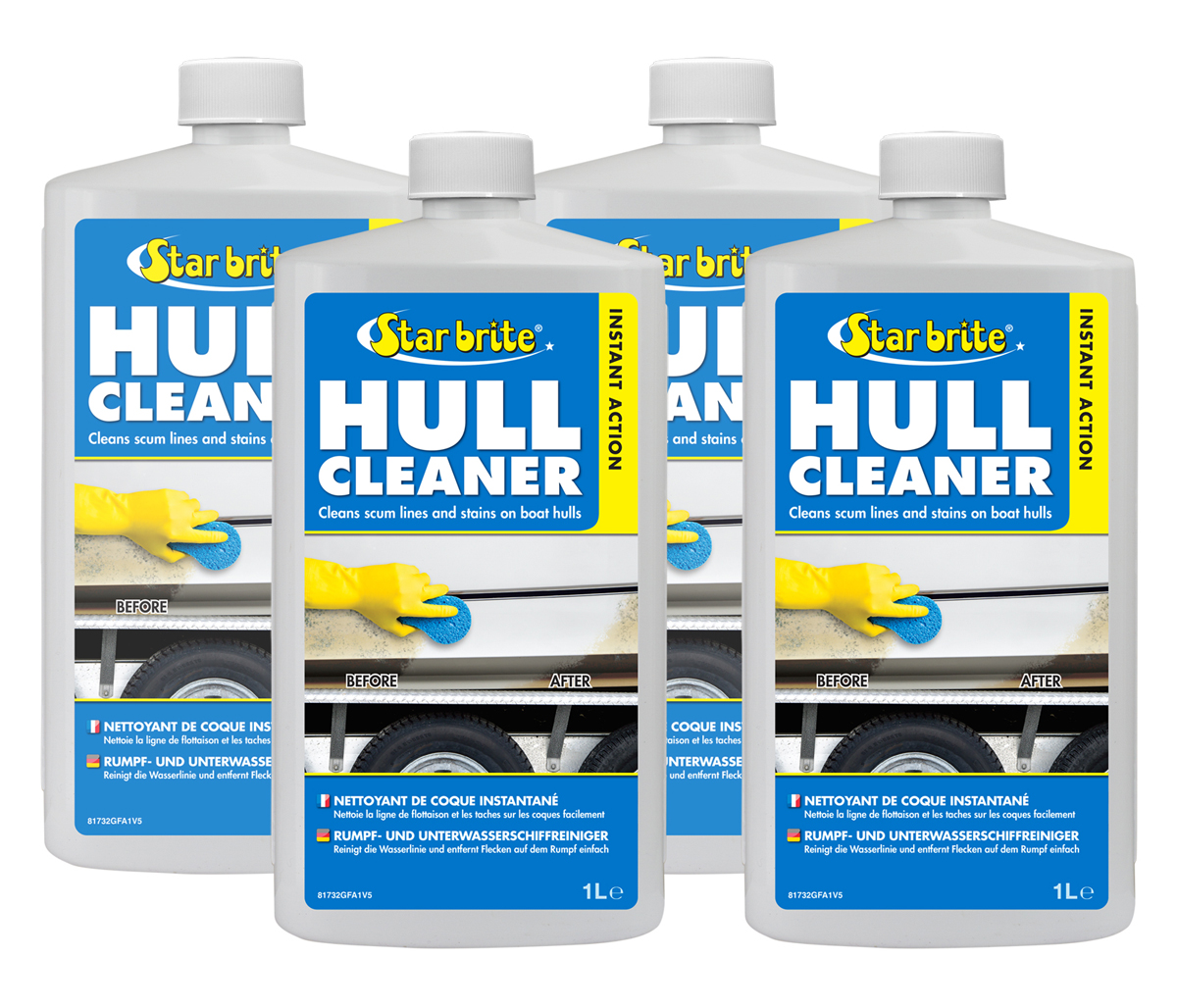 Star Brite Instant Hull Cleaner -  Pack of 4