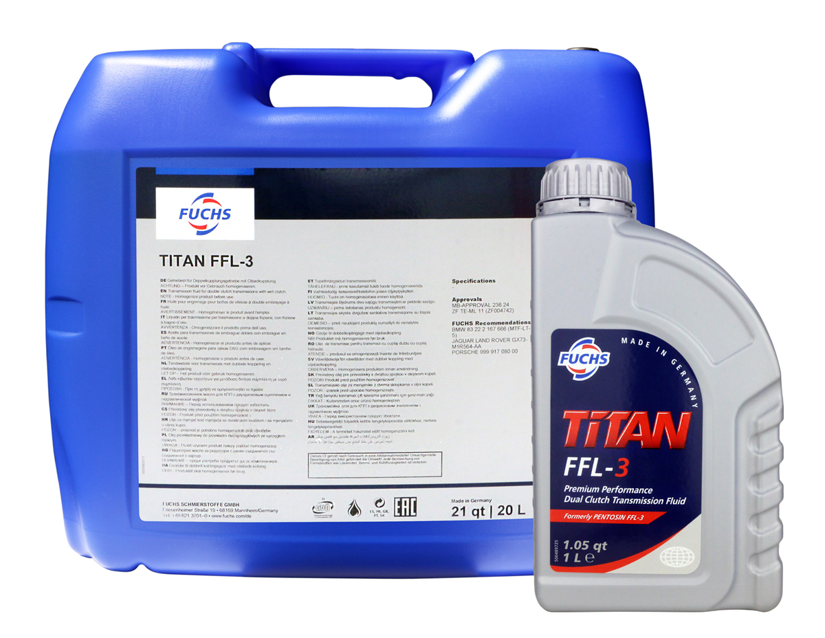 Fuchs Titan FFL-3 Manual and Dual-Clutch ZF Transmission Fluid