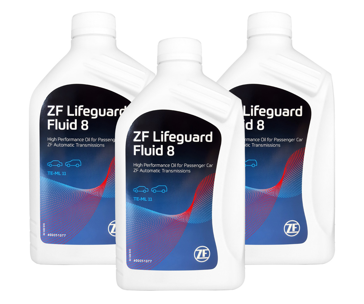 ZF Lifeguard 8 Automatic Transmission Fluid - 3 x 1 Litres (3L)