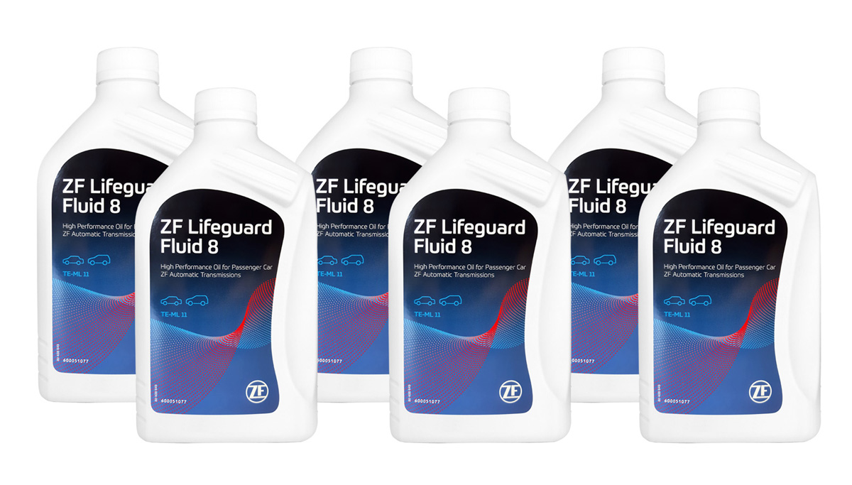 ZF Lifeguard 8 Automatic Transmission Fluid - 6 x 1 Litres (6L)