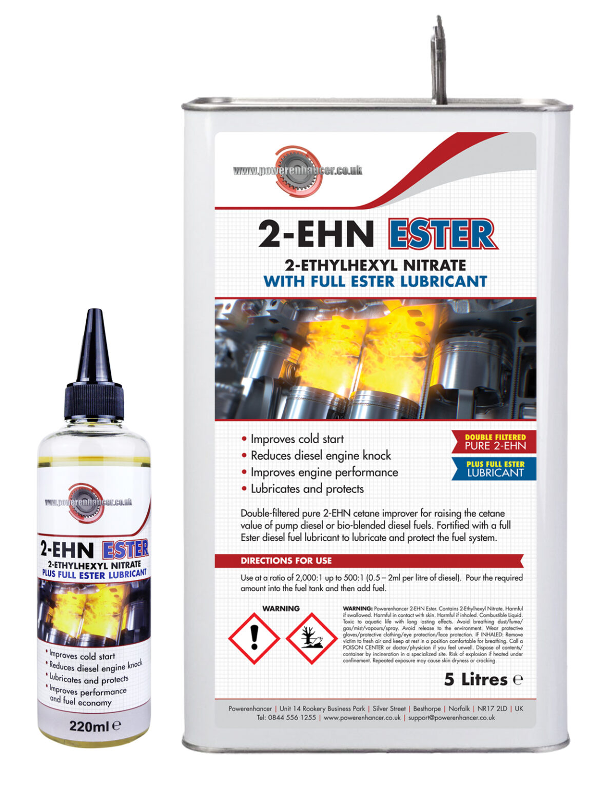 2EHN Premium Grade, Double Filtered, 2Ethylhexyl Nitrate Cetane